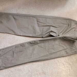 Men's Casual Straight-Leg Pants in khaki